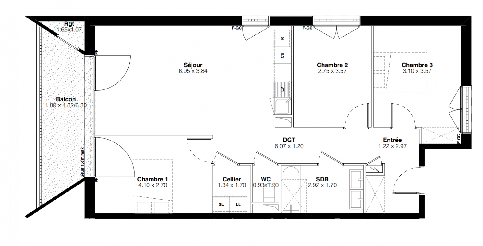 Plan du lot