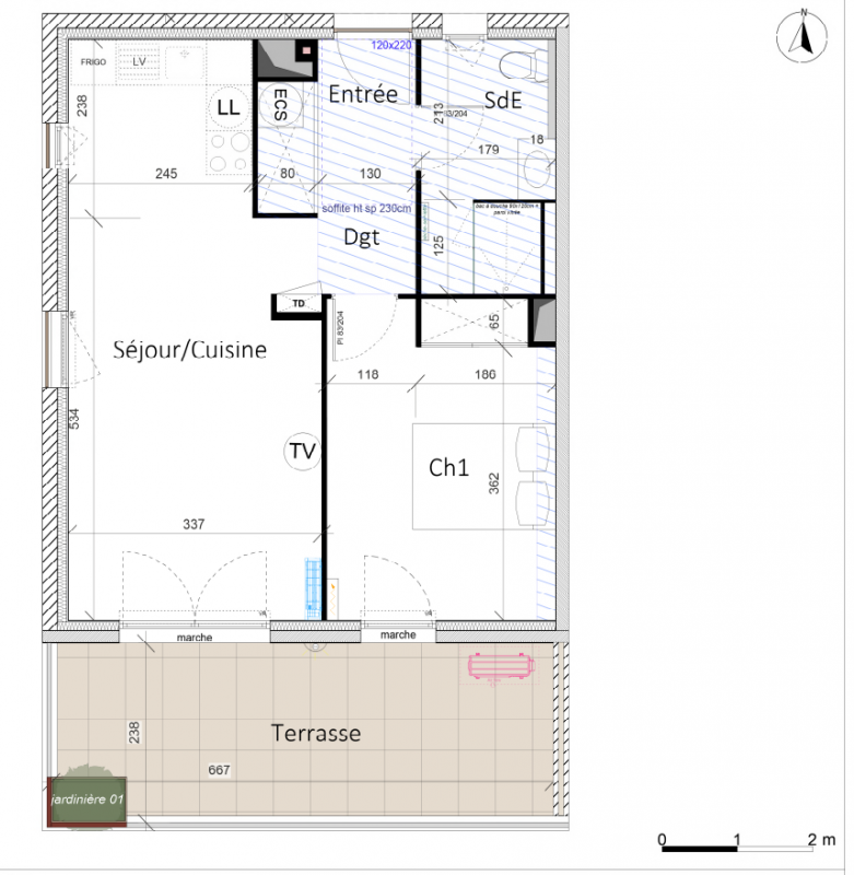 Plan du lot