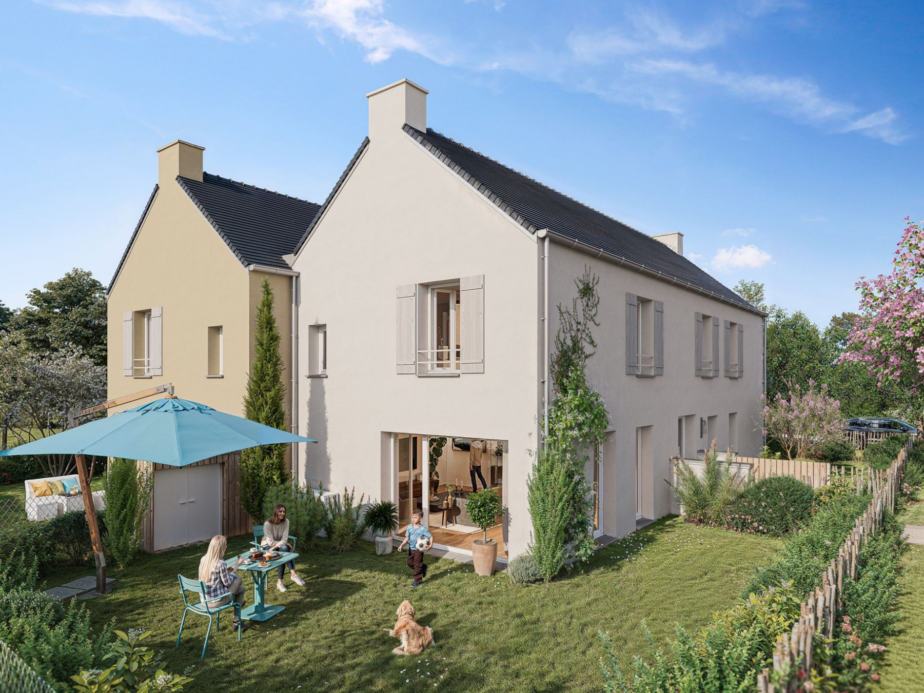 LES COTTAGES DES MARGANNES II à Cherbourg-Octeville, vue 1