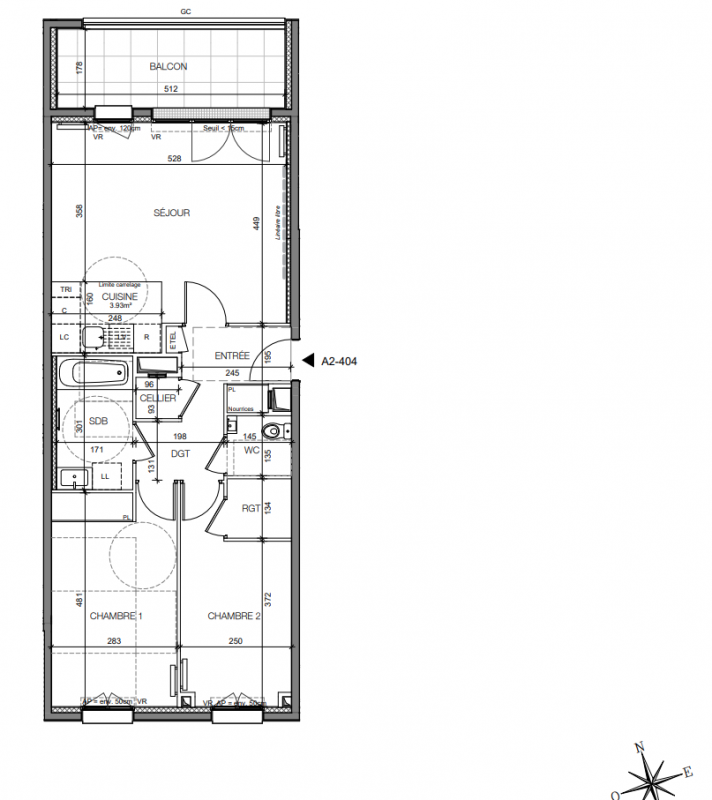 Plan du lot