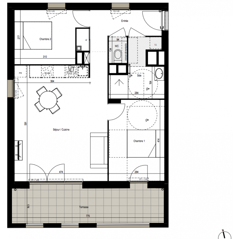 Plan du lot
