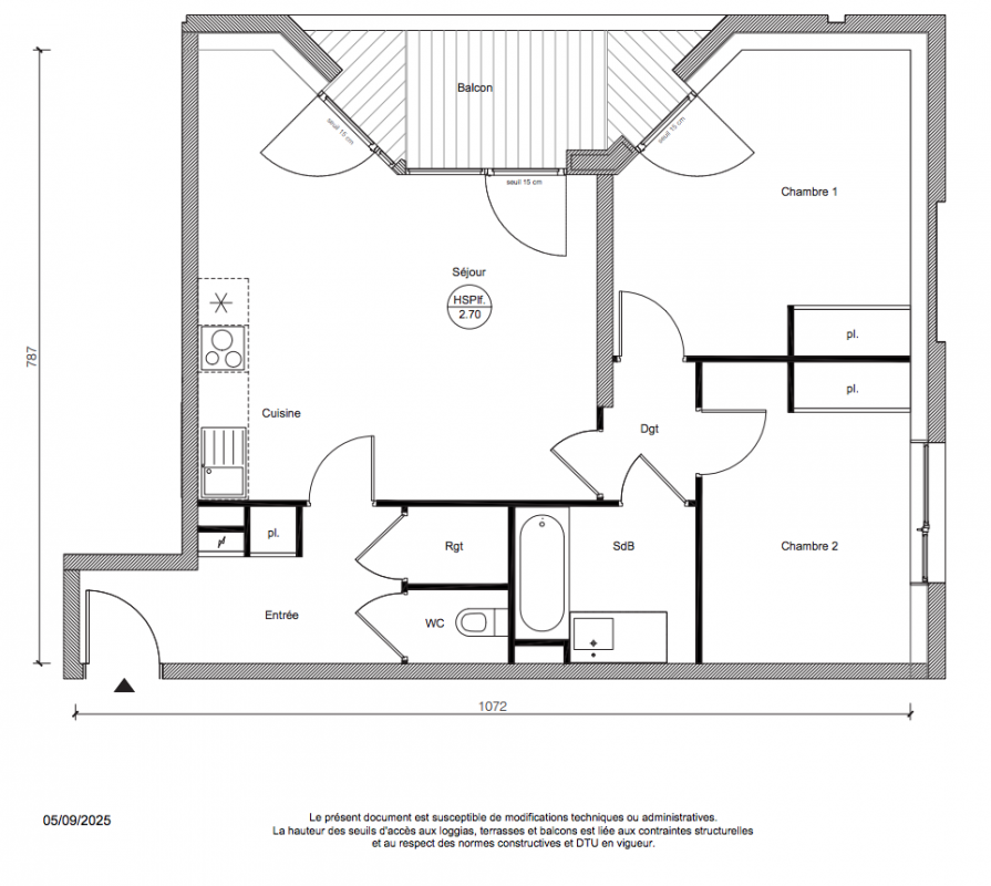 Plan du lot
