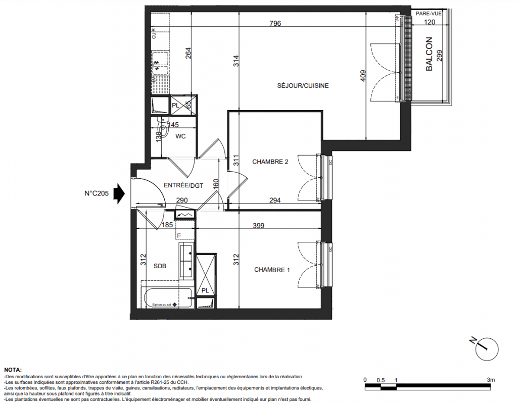 Plan du lot
