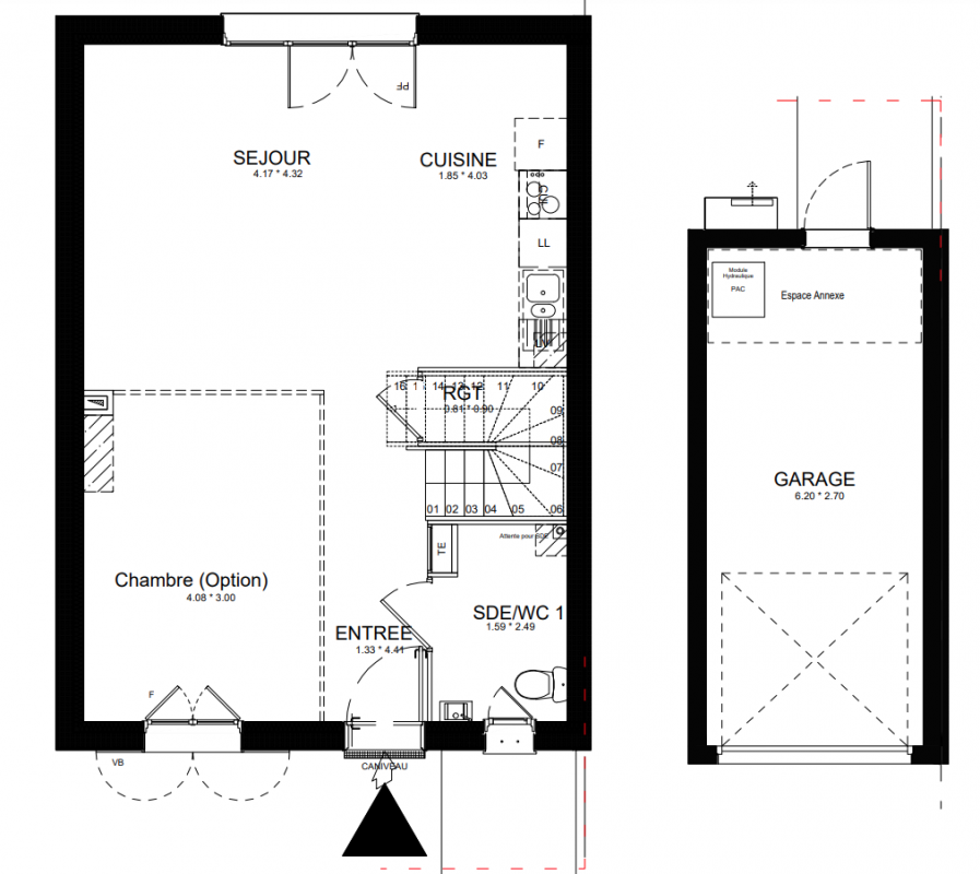 Plan du lot