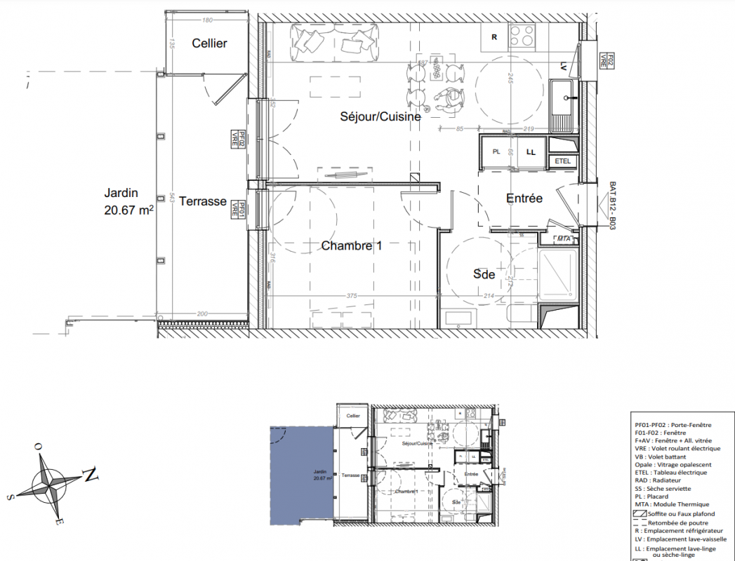 Plan du lot
