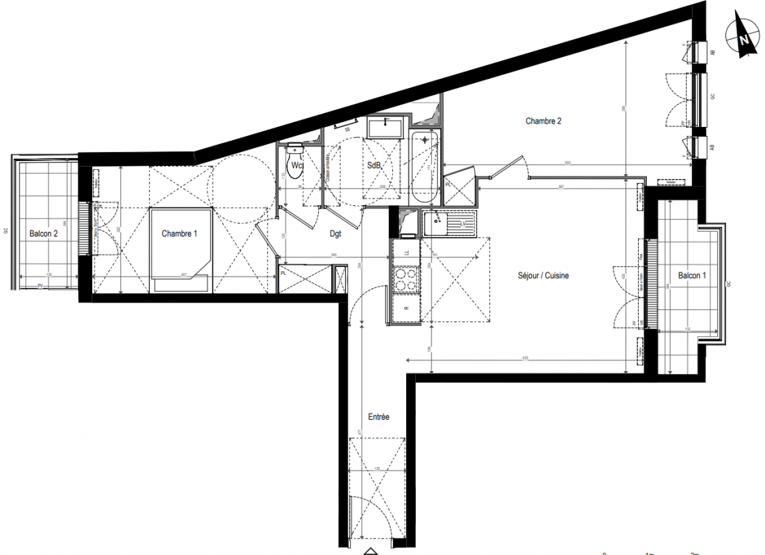 Plan du lot