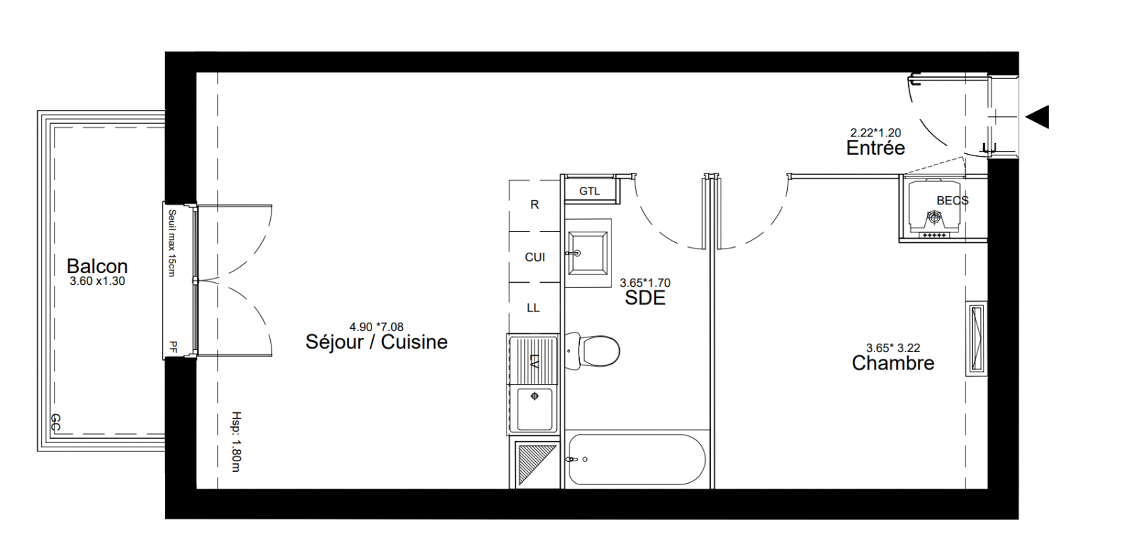 Plan du lot