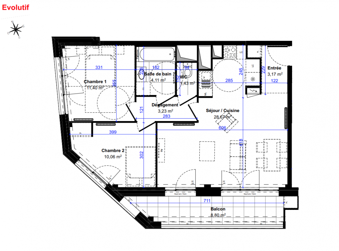 Plan du lot