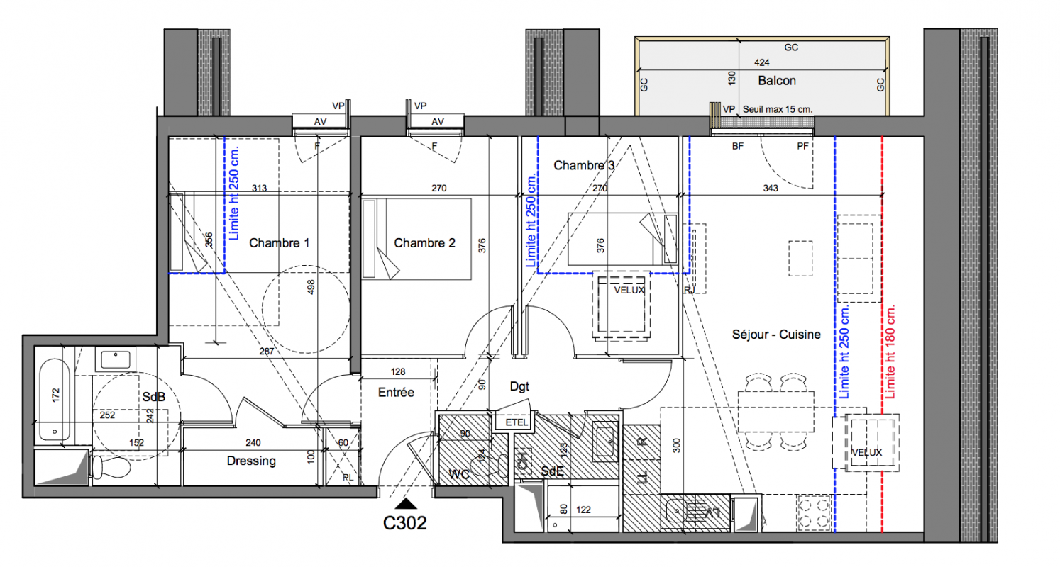 Plan du lot