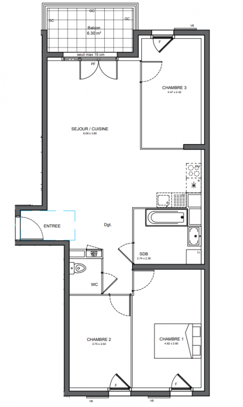 Plan du lot