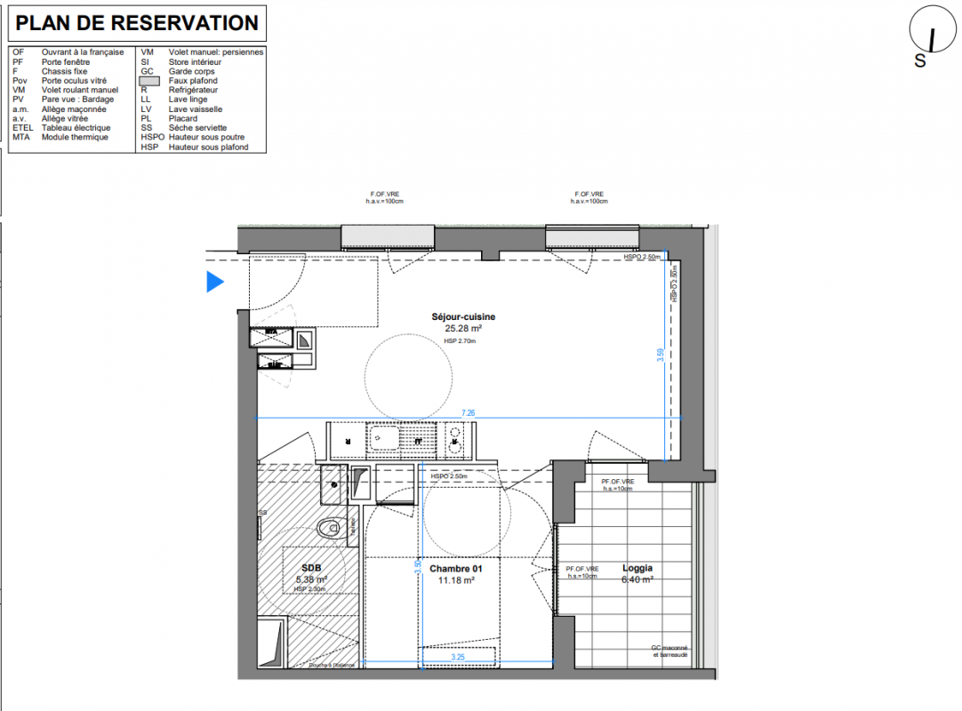 Plan du lot