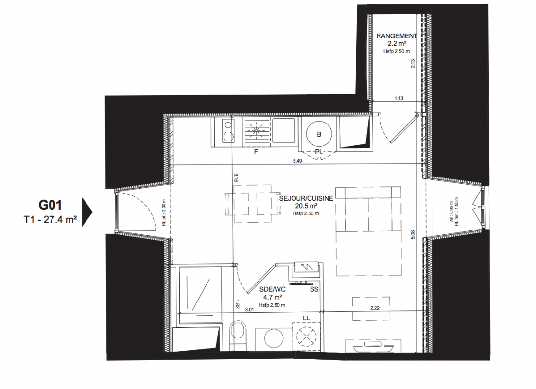 Plan du lot