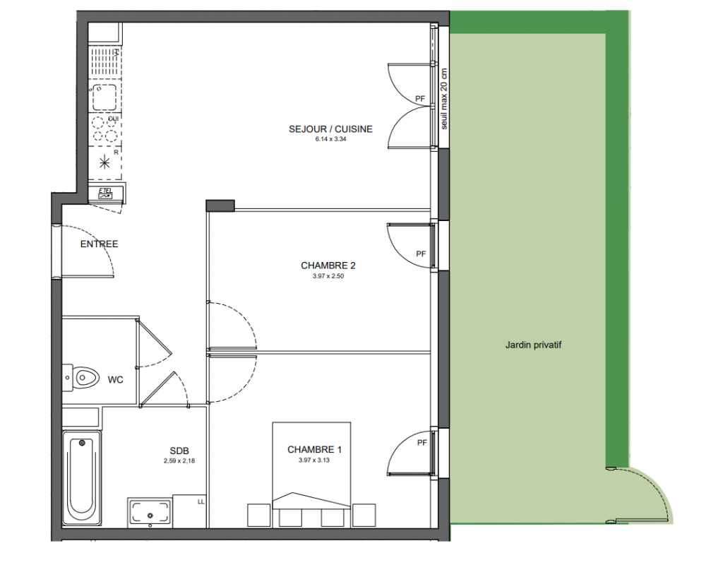 Plan du lot
