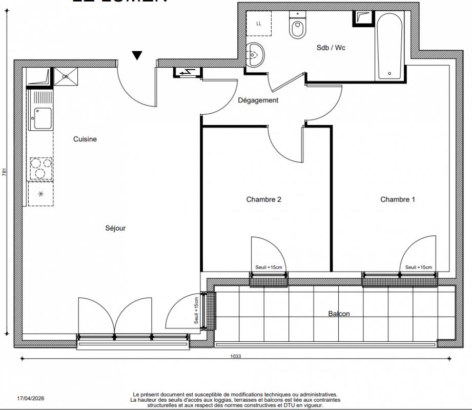 Plan du lot