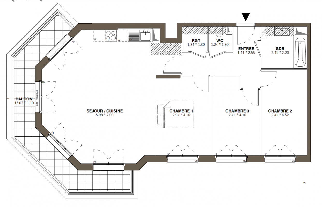 Plan du lot