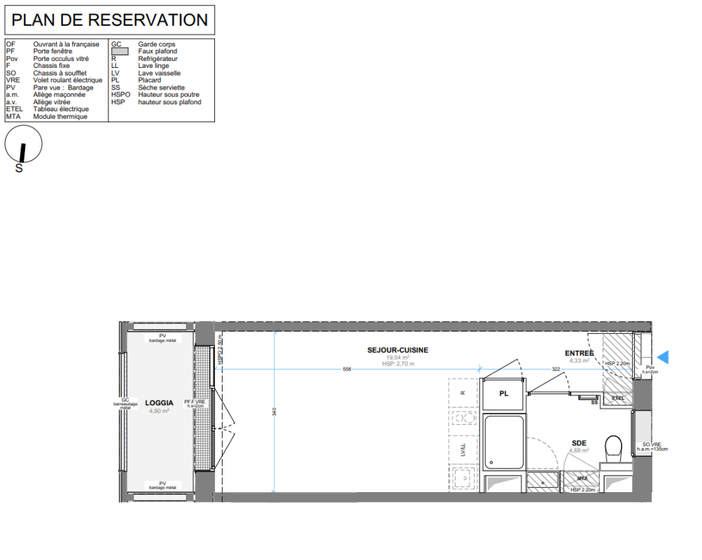 Plan du lot