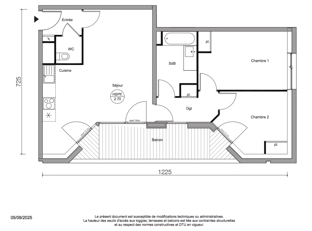 Plan du lot