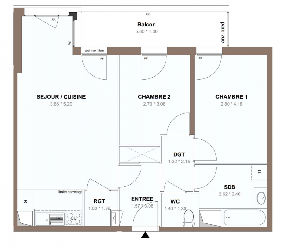 Plan du lot