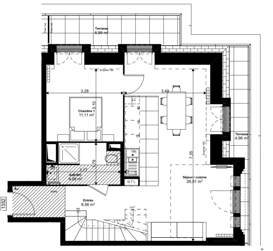 Plan du lot