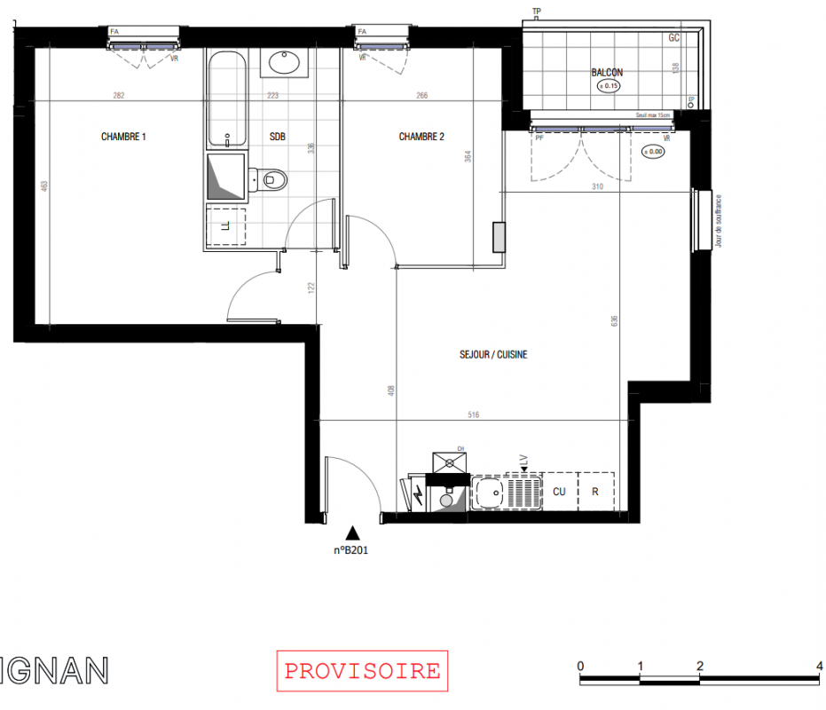 Plan du lot
