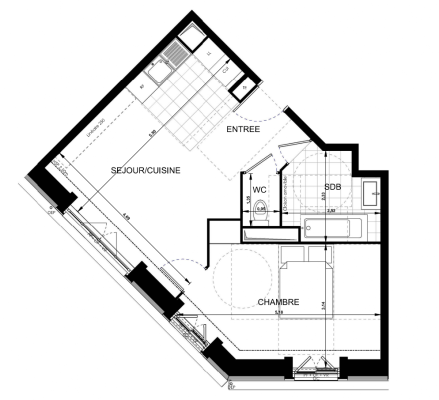 Plan du lot