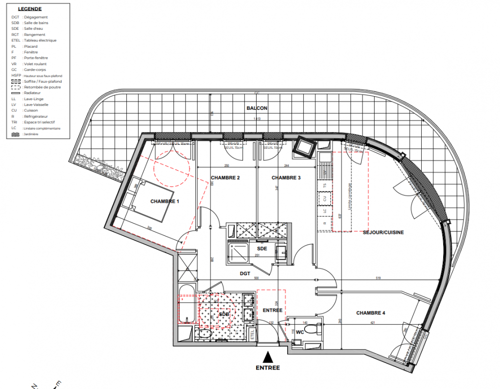 Plan du lot