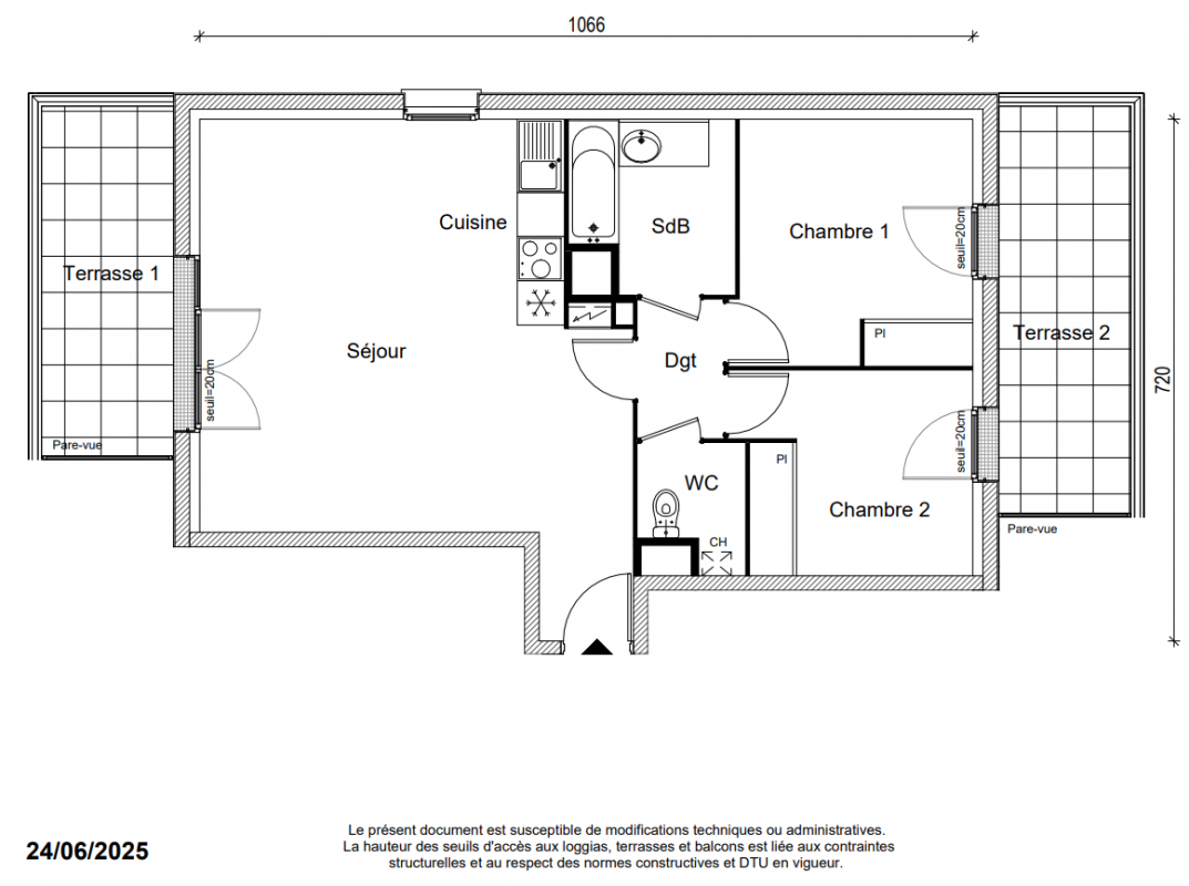 Plan du lot