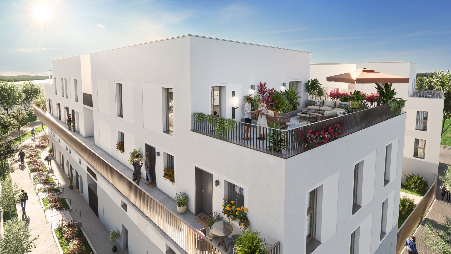 Les Terrasses de Courdimanche