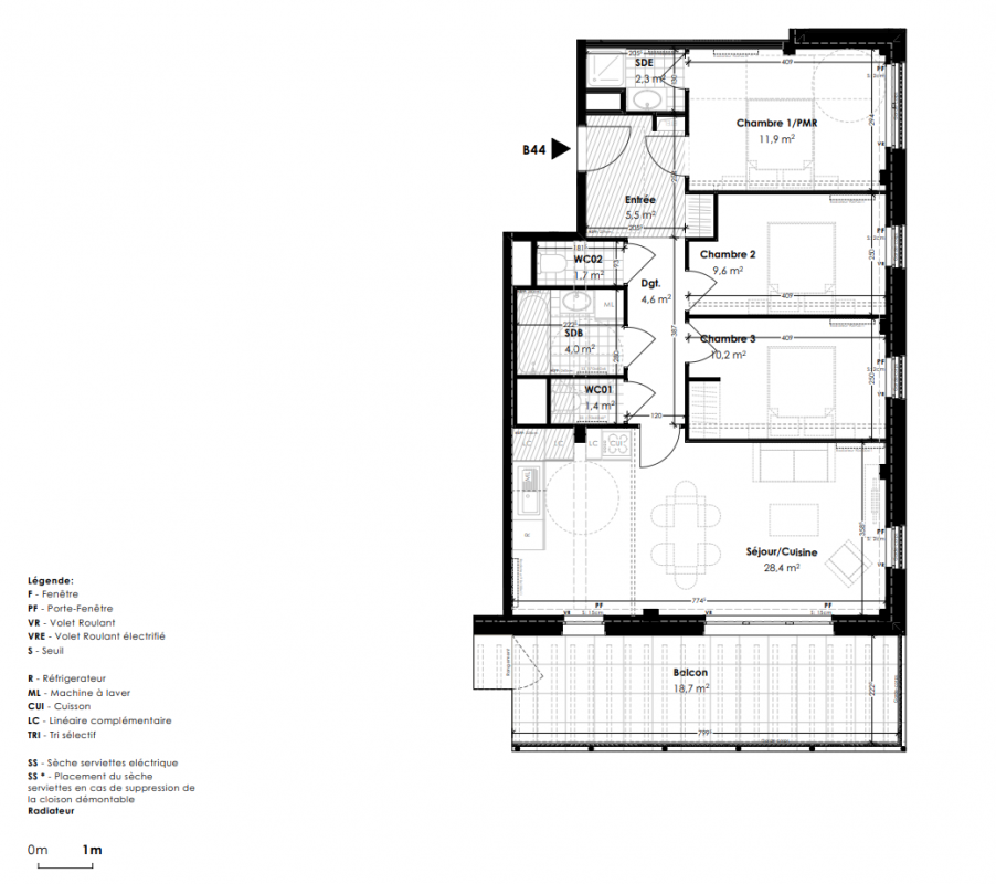 Plan du lot