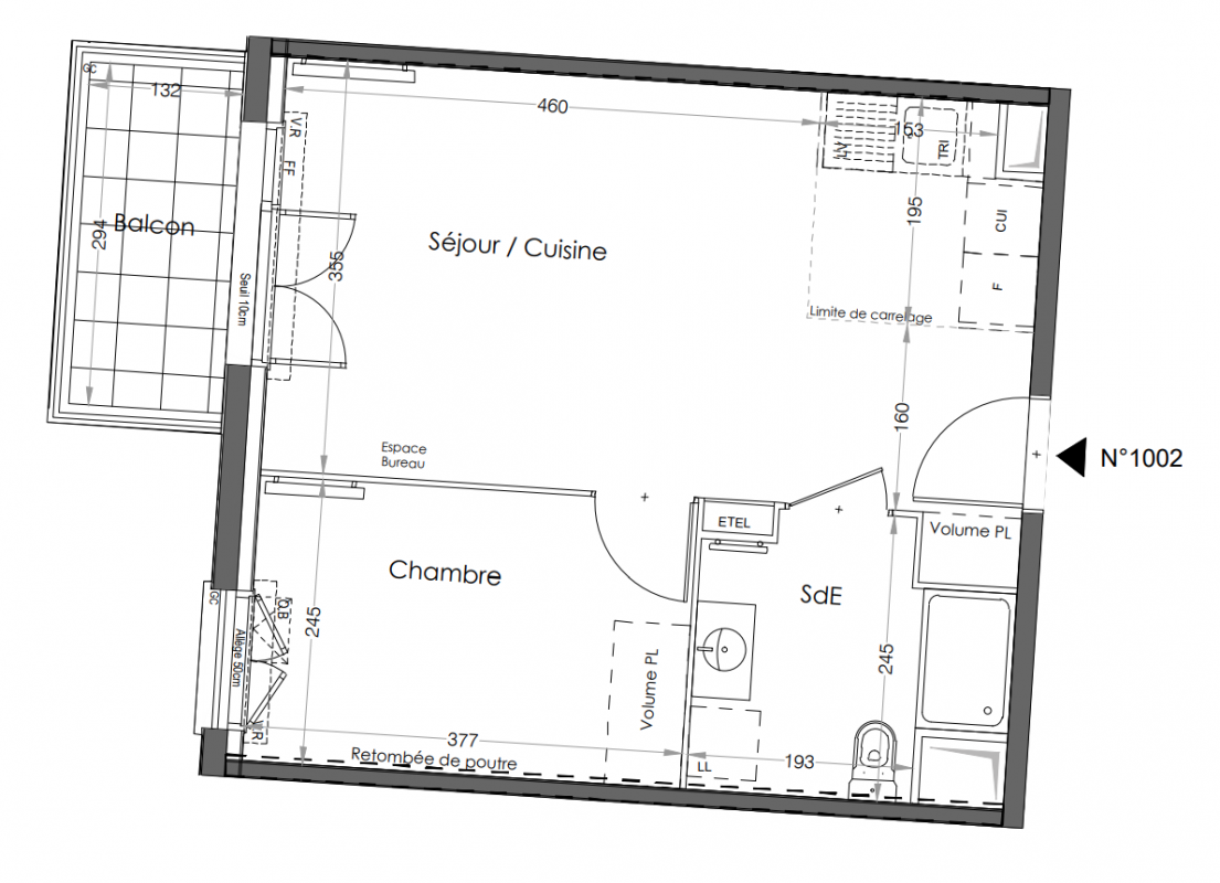 Plan du lot