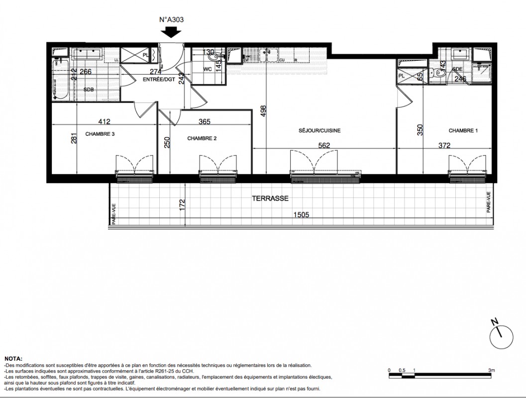 Plan du lot