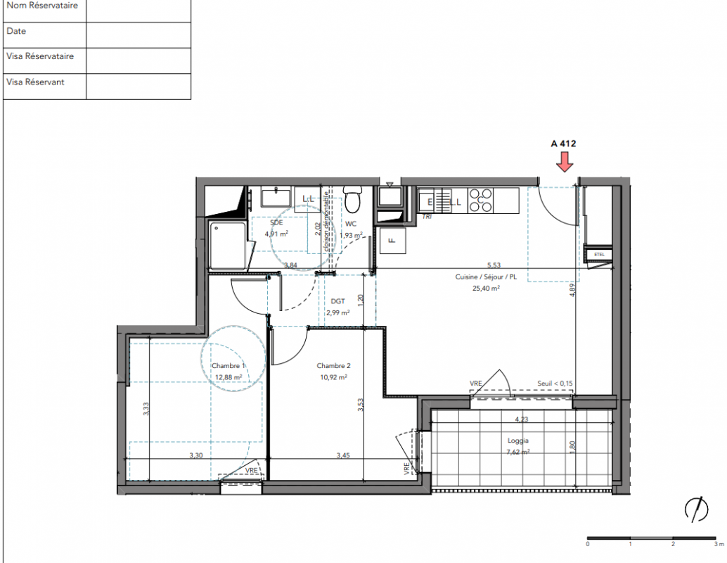 Plan du lot