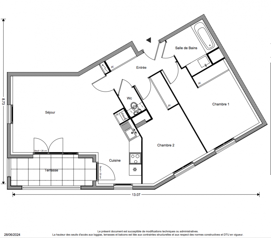 Plan du lot