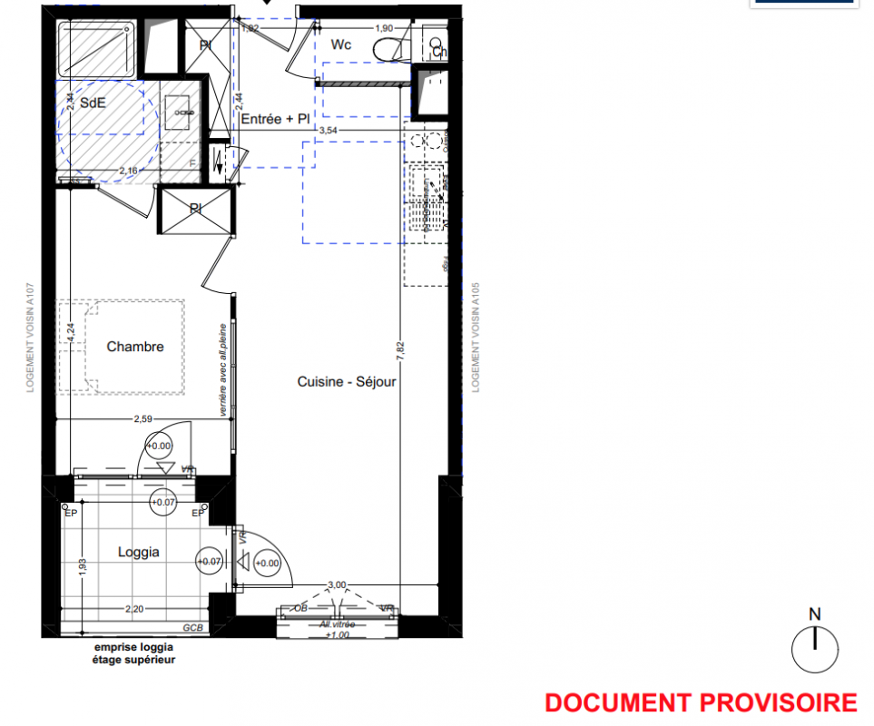 Plan du lot