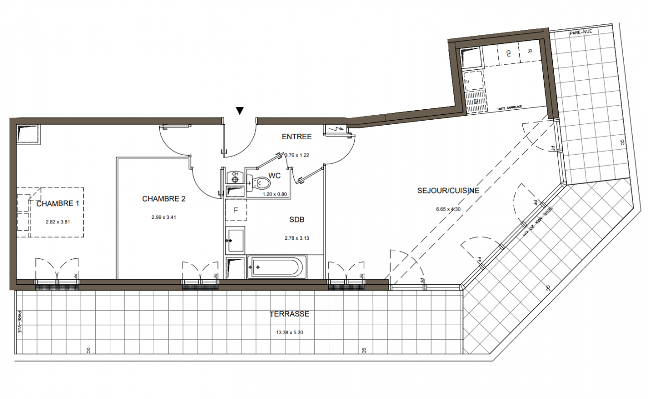 Plan du lot