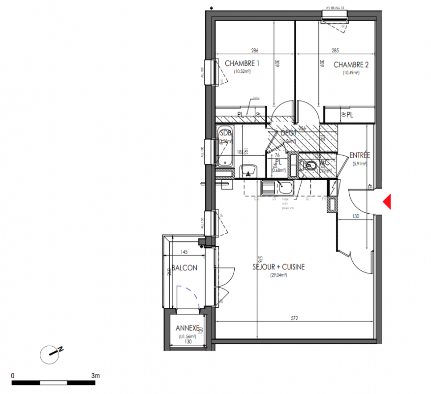 Plan du lot