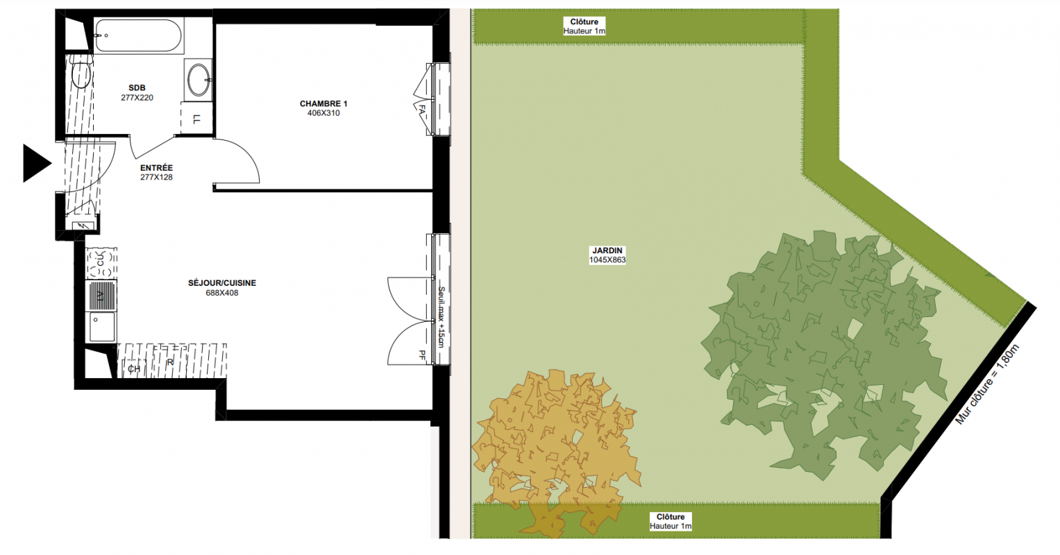 Plan du lot
