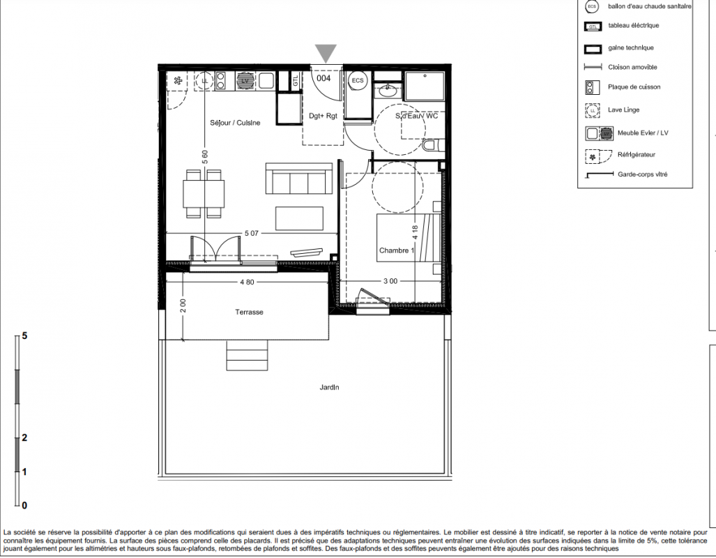 Plan du lot