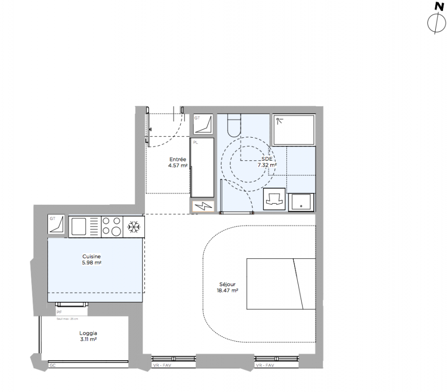 Plan du lot