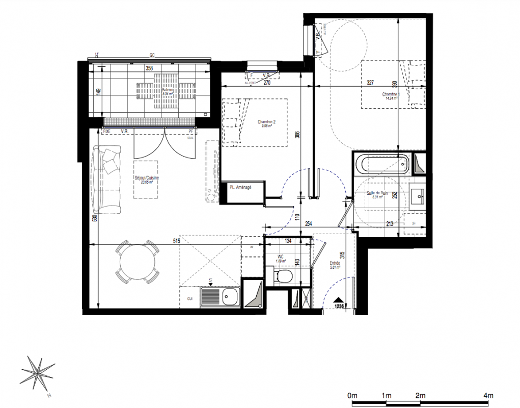 Plan du lot
