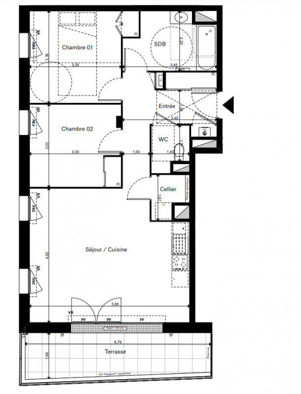Plan du lot
