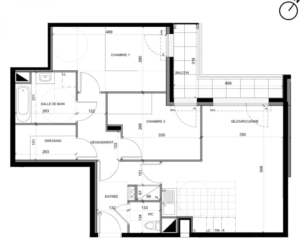 Plan du lot