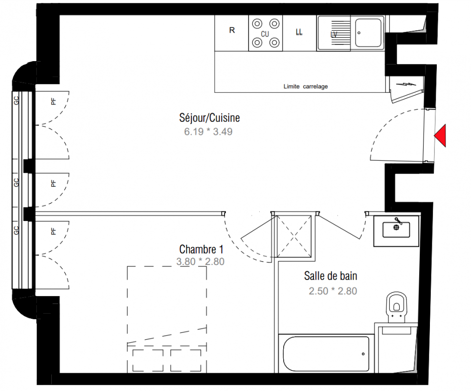 Plan du lot