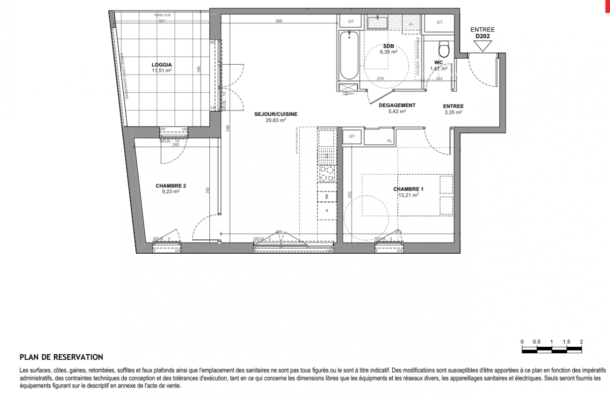 Plan du lot