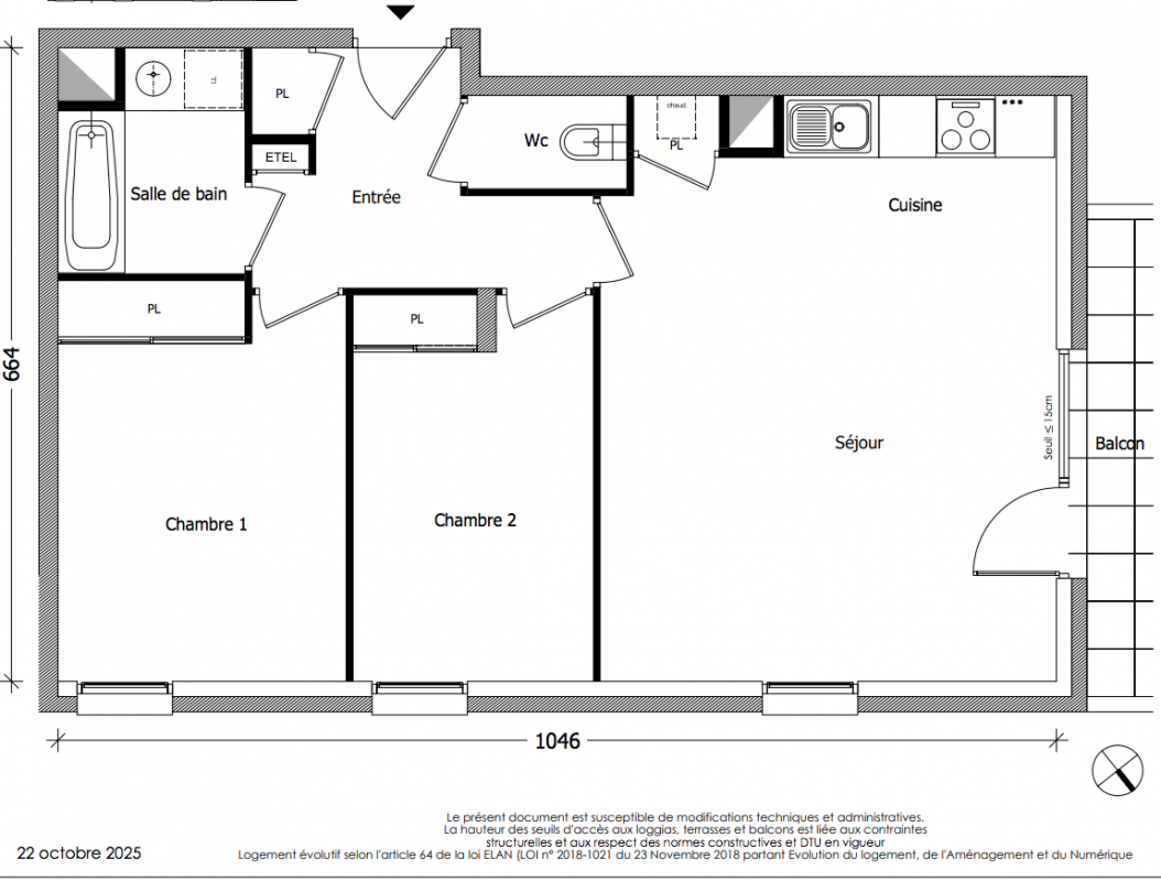 Plan du lot