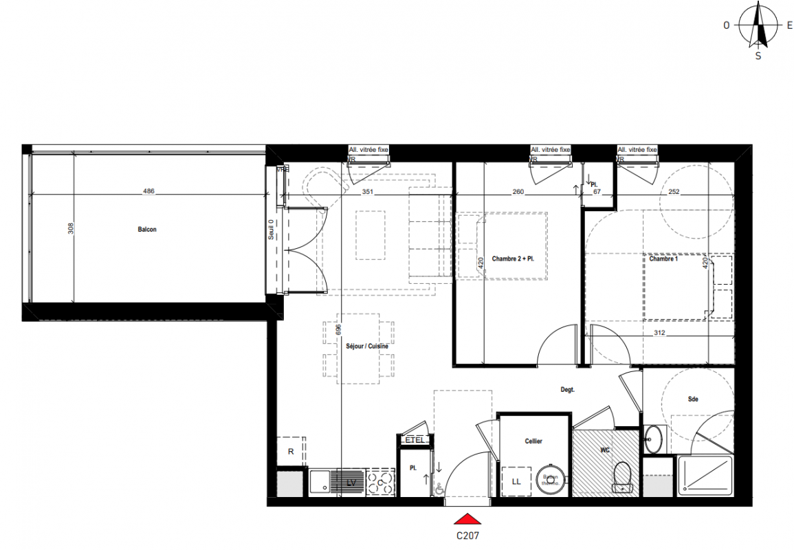 Plan du lot