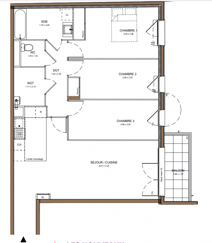 Plan du lot