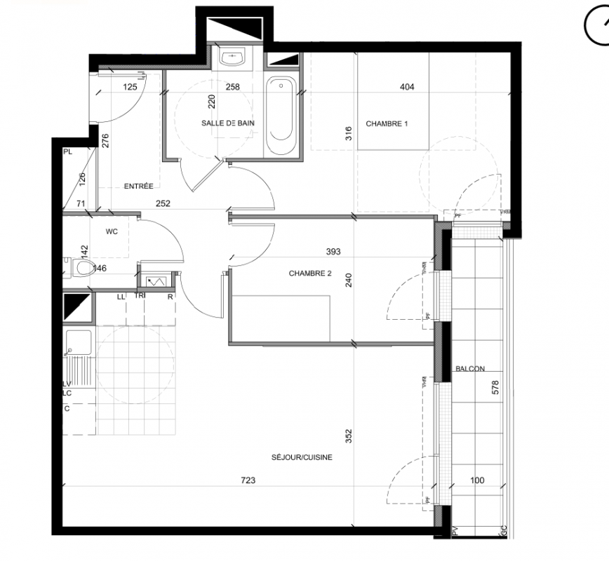Plan du lot