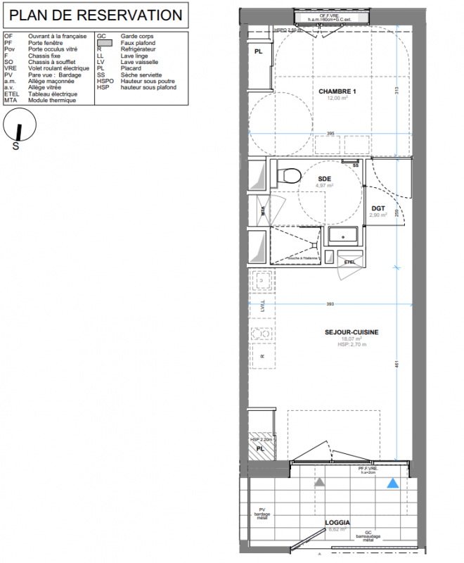 Plan du lot