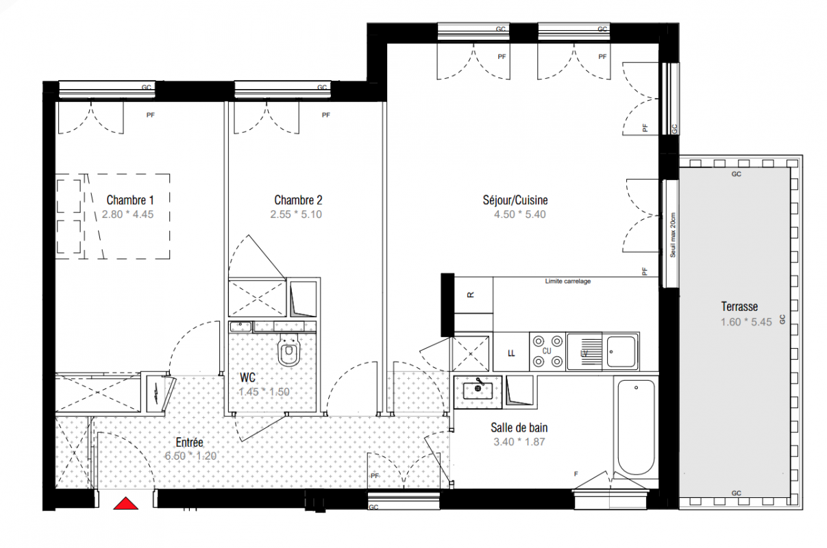Plan du lot